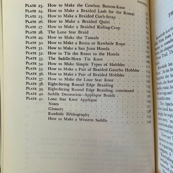How to Make Cowboy Horse Gear PB Bruce Grant 1987 186 pg Rawhide Headstall Reins - Picture 11 of 11